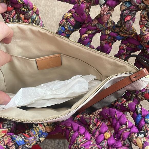 Etro Silk Braided Shoulder Bag Dna Retails $3,010 Rare - Picture 10 of 15